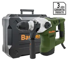 BAUKER - Rotomartillo Eléctrico SDS Plus Eléctrico 32mm 1500W + Maletín