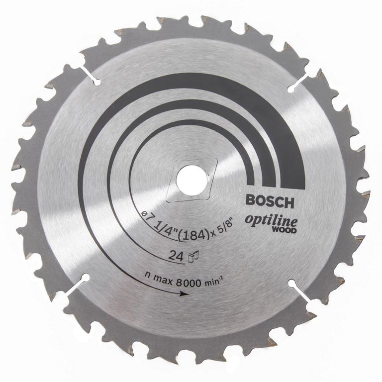 Disco Sierra para madera 7 1/4" 24 Dientes