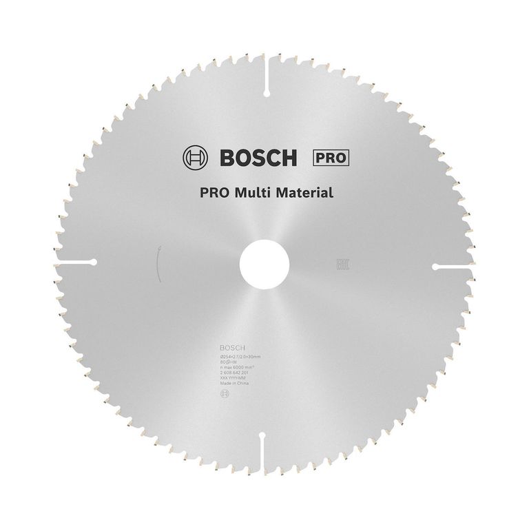 Disco Sierra Multimaterial 10" 80 Dientes