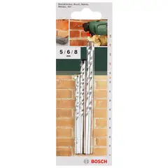 BOSCH - Set de Brocas Concreto 3 Piezas