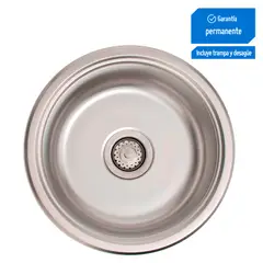 RECORD - Lavadero de Cocina 1 Poza Pisa 38cm Diámetro 15cm