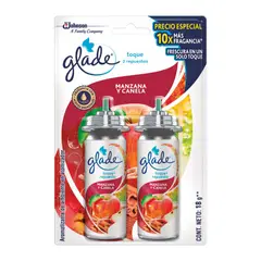 GLADE - Ambientador En Spray Manzana Y Canela 18Gr