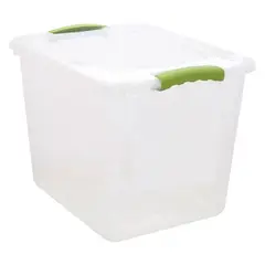WENCO - Caja de Plástico con Asas 28L