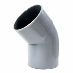 PLASTICA - Codo PVC 4" 45° Desagüe