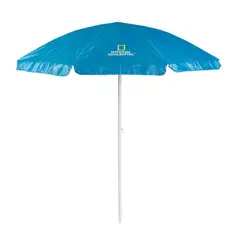 NATIONAL GEOGRAPHIC - Sombrilla de Playa +UV 50 1.9m Azul