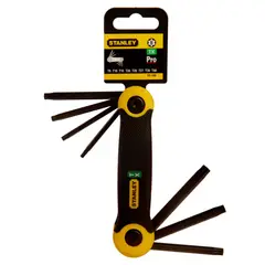 STANLEY - Juego De Llaves Torx Plegable 8 Piezas
