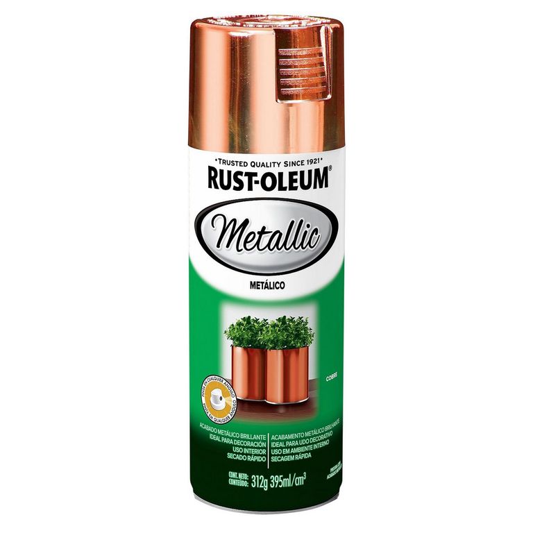 Aerosol Metálico Cobre Brillante 312 Gr.