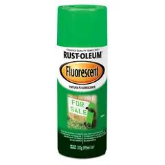 RUST OLEUM - Aerosol Fluorescente Verde Brillante 312 Gr.
