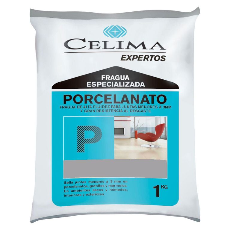 Fragua para Porcelanatos Aluminio 1kg