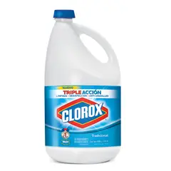 CLOROX - Lejía Triple Acción Tradicional 4L