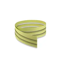 REHAU - Tapacanto PVC Verde 22X3mm por Metro Lineal