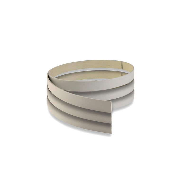 Tapacanto PVC Gris 22X3mm por Metro Lineal