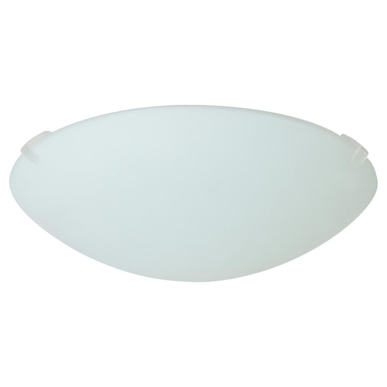 Plafón 1 Luz Plástico Blanco 60 W 20 cm