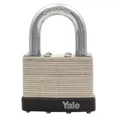 YALE - Candado de Acero Inoxidable Laminado 40 mm