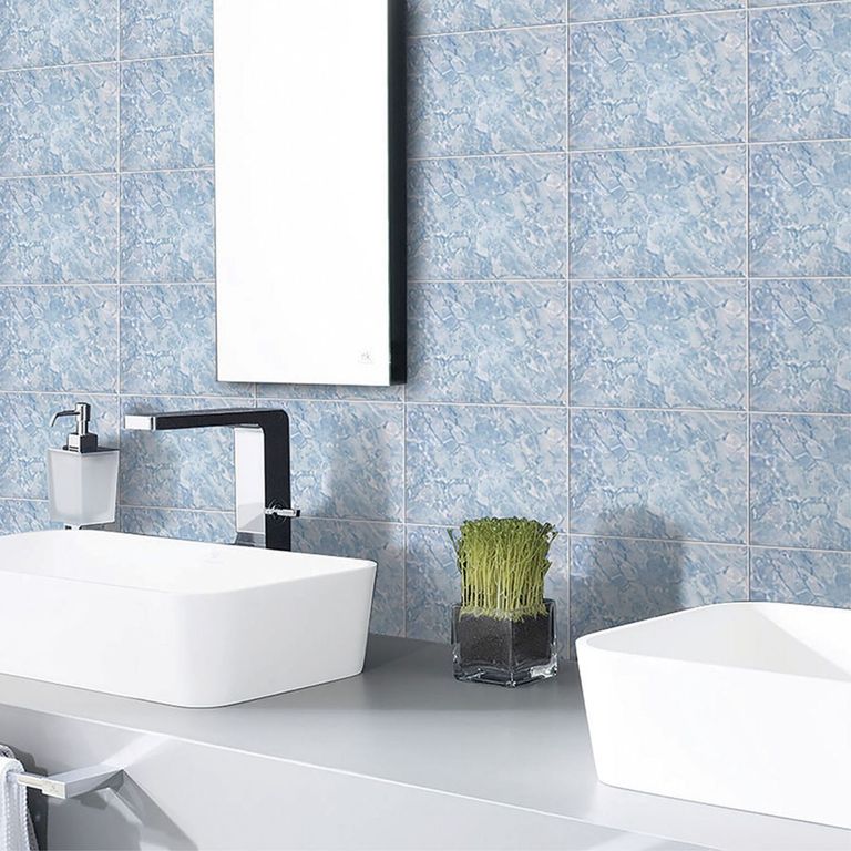 Cerámica Azul Marmolado 21x31cm 1.50 m2 Ibiza