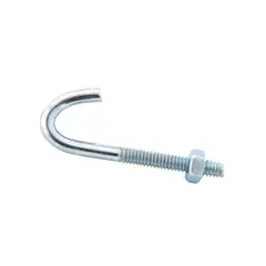 FIXSER - Espárrago J con Tuerca 1/4 x 2"