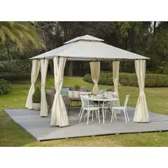 JUST HOME COLLECTION - Pérgola de Metal Blanco 3X4 M