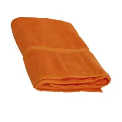 CASA BONITA - Toalla de Baño Algodón 330gr 75x132cm Naranja