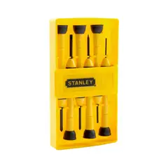 STANLEY - Juego Desarmadores De Precisión 6 Piezas