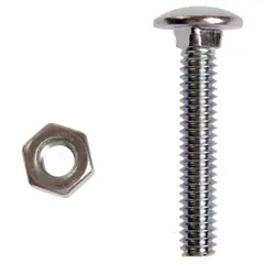 MAMUT - Perno con Tuerca y Arandela 1/4x1 1/2 Pulgadas x 4 unid