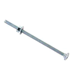 MAMUT - Perno con Tuerca y Arandela 1/4x5 Pulgadas x 4 unid