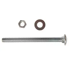 MAMUT - Perno con Tuerca y Arandela 3/8x4 1/2 Pulgadas x 4 unid