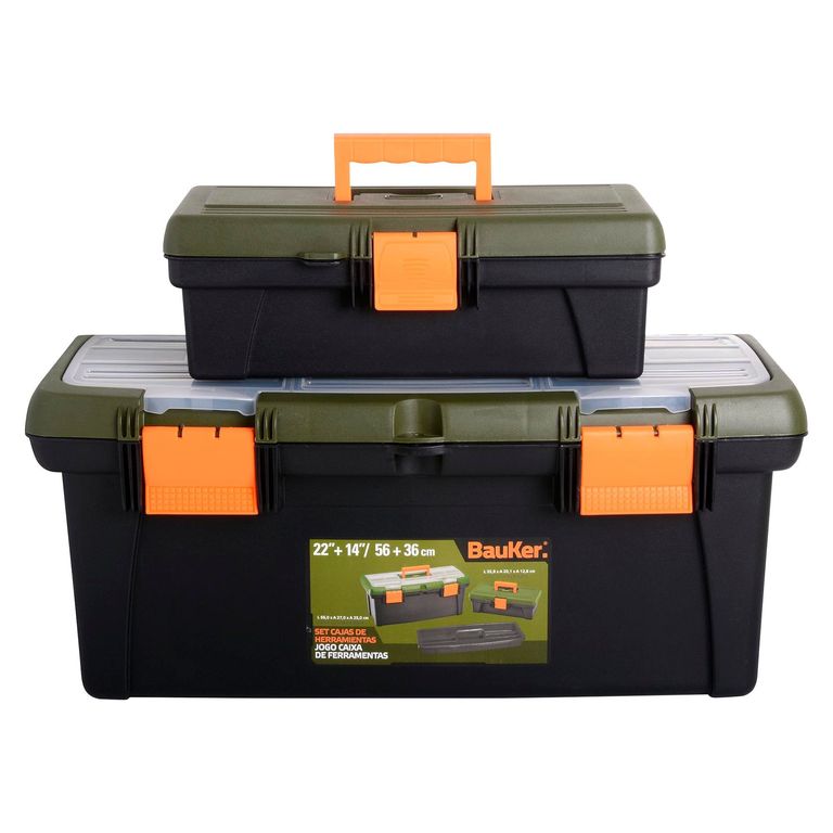 Caja de Herramientas 22" y 14"