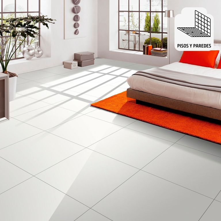 Gres Porcelanico Blanco Liso 60x60cm 1.44m2