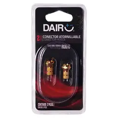 DAIRU - Conector Atornillable RG-6 Gold