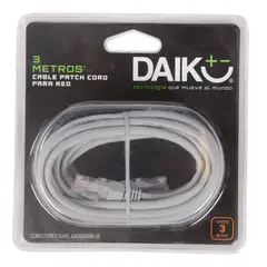 MACROTEL - Cable Patch Cord para Red 3 mt