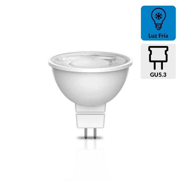 Foco Dicroico LED 4W GU5.3 Luz Fría