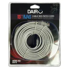DAIRU - Cable PC de PVC Patch Cord 5E 15 m