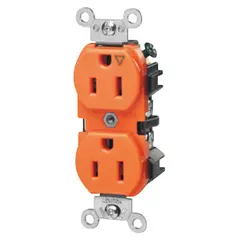 LEVITON - Tomacorriente doble Empotrable P/T