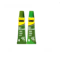 UHU - Adhesivo Epóxico Ultrafuerte 2x10ML