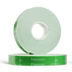GENERICO - Cinta de Montaje Doble Cara para Interiores 1/2" x 5Metros - DEXSON