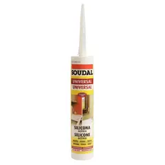 SOUDAL - Silicona Transparente multiuso 280 ml