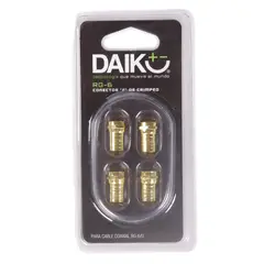 MACROTEL - Conector F de Crimpeo RG-6