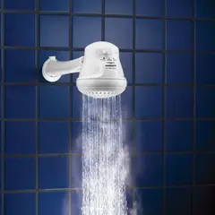 Lorenzetti - Combo Ducha Eléctrica Insta Maxi Shower + Brazo para Ducha