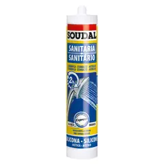 SOUDAL - Silicona Transparente sanitario 300 ml