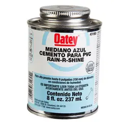 OATEY - Pegamento para PVC Azul 237 ml
