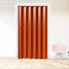HOGGAN - Puerta Plegable Milano PVC 120 x 200 cm Valencia