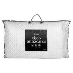 DRIMER - Almohada Viscoelástica Antiácaros 60x40cm