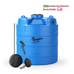 ROTOPLAS - Cisterna de Agua 2800L + Accesorios