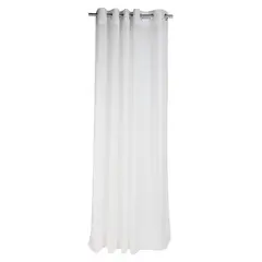 JUST HOME COLLECTION - Cortina de Tela Ojal Tul 160x240cm Crema