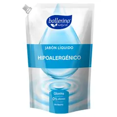 BALLERINA - Jabón Líquido Hipoalérgico 750Ml