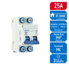 SICA - Interruptor Termomagnético 2x25A