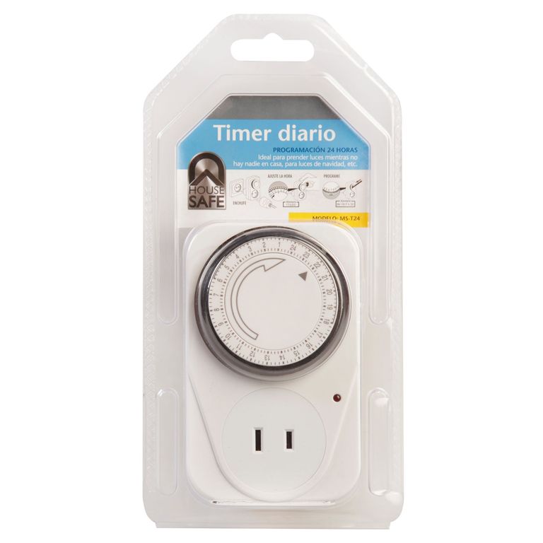 Timer Diario MS-T24 Blanco