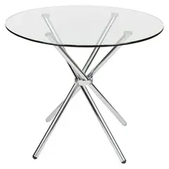 JUST HOME COLLECTION - Mesa de Comedor vidrio Clásica