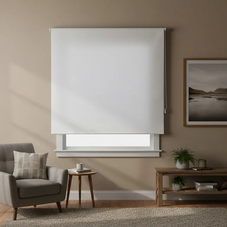 Cortina Roller Black Out 150x250cm Blanco