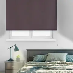 JUST HOME COLLECTION - Cortina Roller Black Out 160x165cm Cafe